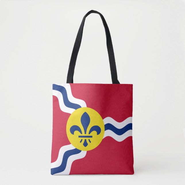 Bolsa de mão da bandeira de St. Louis, Missouri (Frente)