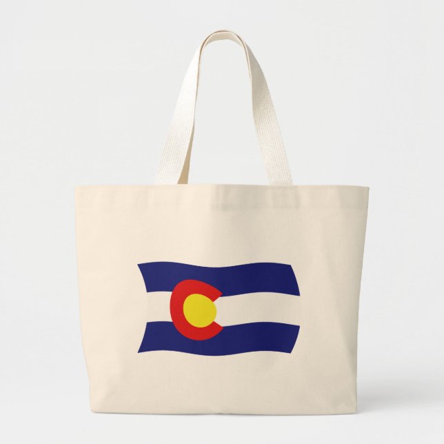 Bolsa de mão da bandeira do Colorado (Frente)