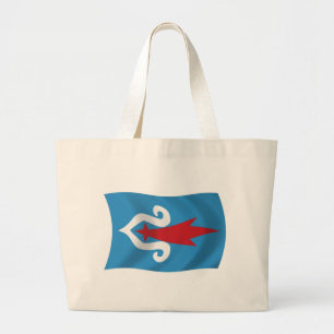 Bolsa de mão da bandeira do povo Ainu