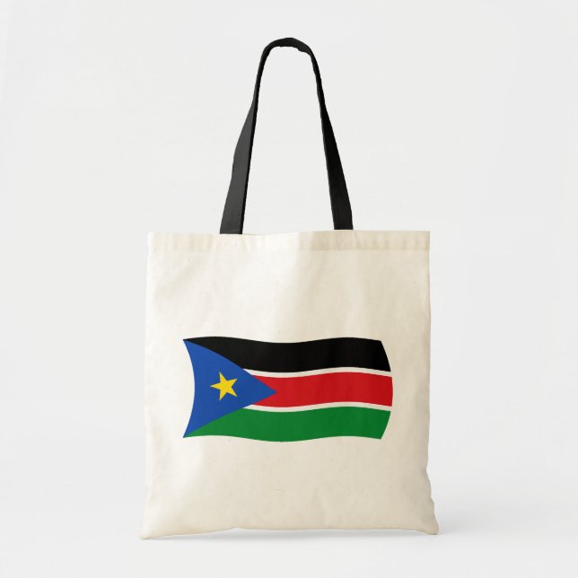Bolsa de mão da bandeira do Sudão do Sul (Frente)