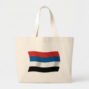 Bolsa de mão da bandeira dos povos indígenas da Co