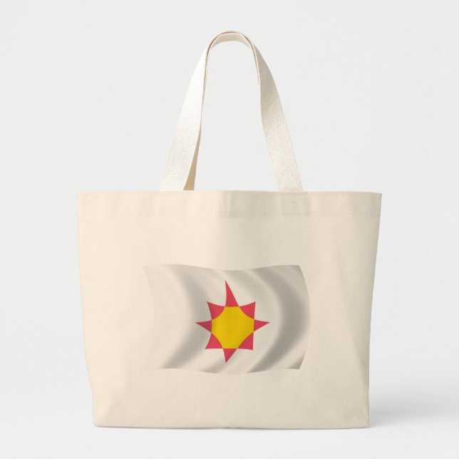 Bolsa de mão da bandeira Novial (Frente)
