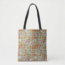 Bolsa de mão da Boxer Halloween Floral Presente pa