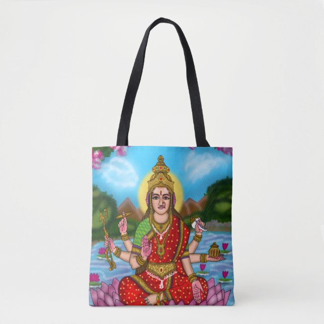 Bolsa de mão da Deusa Lakshmi (Frente)
