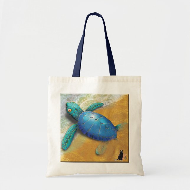 Bolsa de mão da Tartaruga Marinha (Frente)