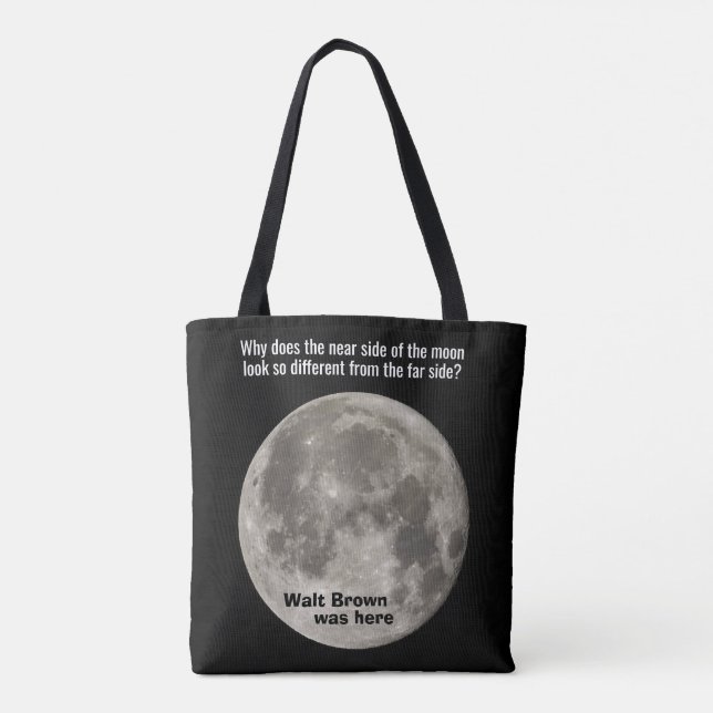 Bolsa de mão de asteróide e lua HPT (Verso)