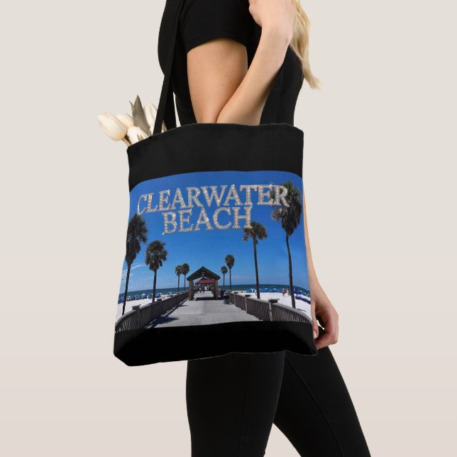 Bolsa de mão de Clearwater Beach Flórida (Close Up)