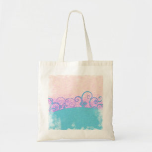 Bolsa de mão de fantasia grunge pastel