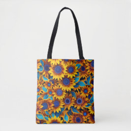 Bolsa de mão de girassol
