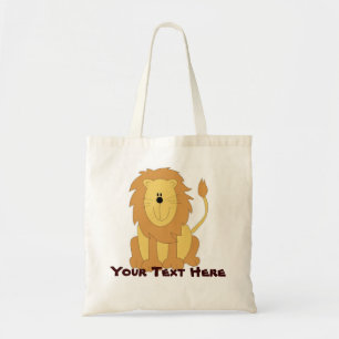 Bolsa de mão de leão personalizada fofa