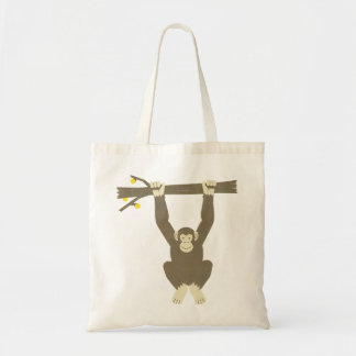 Bolsa de mão de macaco pendurado fofo