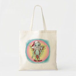 Bolsa de mão de Papai Noel Alien Ficção Científica