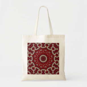 Bolsa de mão decorativa vermelha