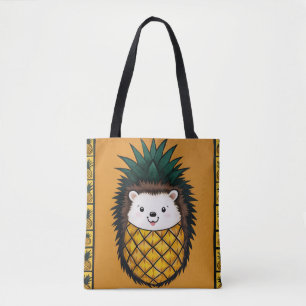 Bolsa de Mão deouriço-do-mar cute com Ilustração d