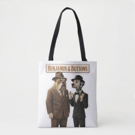 Bolsa de mão dupla de detetive Benjamin Button