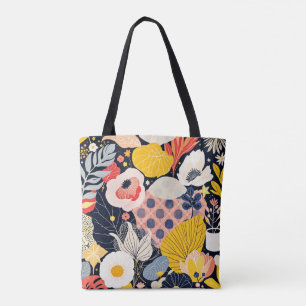 Bolsa de mão em estilo boêmio artístico.