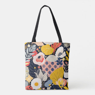 Bolsa de mão em estilo boêmio artístico.