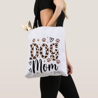 Bolsa de mão estampada em leopardo para Mãe de cac