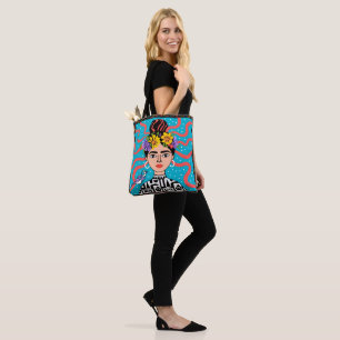 Bolsa de mão estilo Boho Frida na modelo Bolsa de
