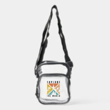 Bolsa de Mão Explore o Mundo – Aventura de Viagem