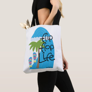 Bolsa de mão Flip Flop Life