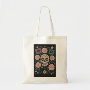 Bolsa de mão Glam Día de los Muertos Caveira de Aç