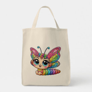 Bolsa de mão infantil colorida caprichosa com laga