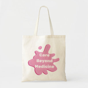 Bolsa de mão inspiradora Cuidados Além da Medicina
