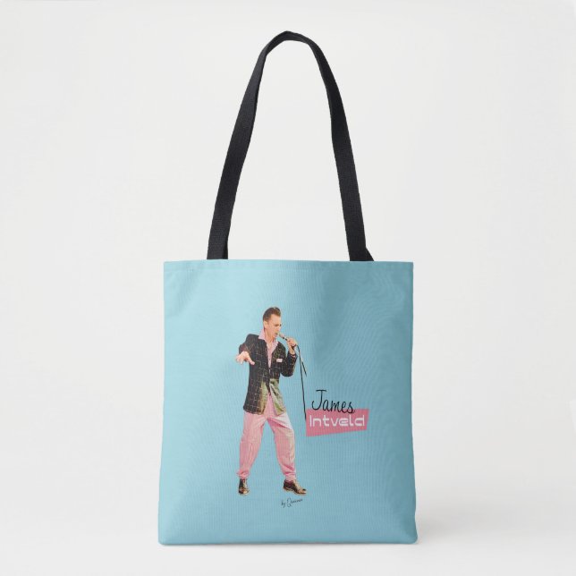 Bolsa de mão James Intveld Rockabilly (Frente)