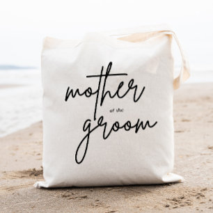 Bolsa de Mão Mãe do Noivo com Letra Moderna