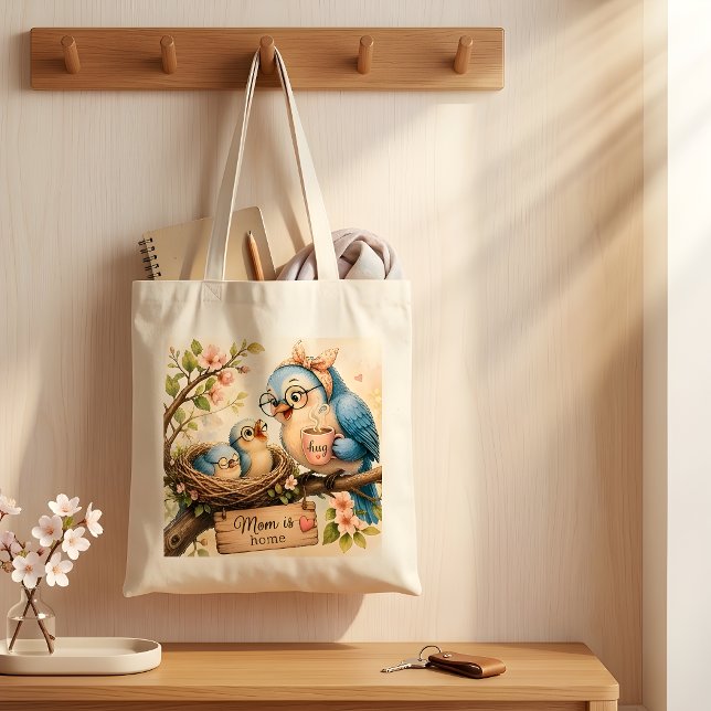Bolsa de mão Mãe Está em Casa (Criador carregado)