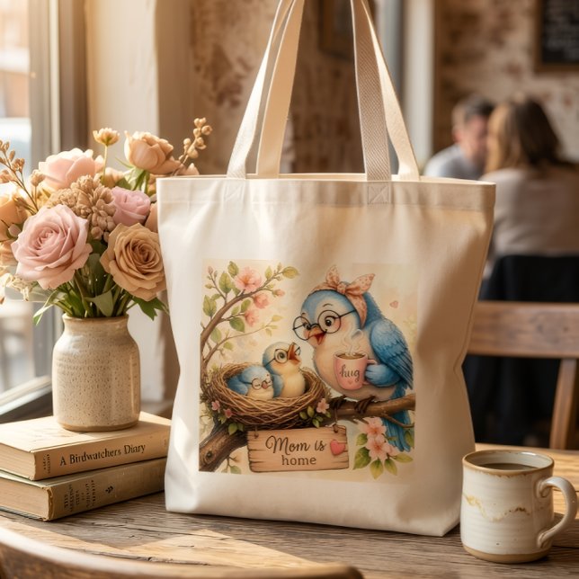 Bolsa de mão Mãe Está em Casa (Criador carregado)