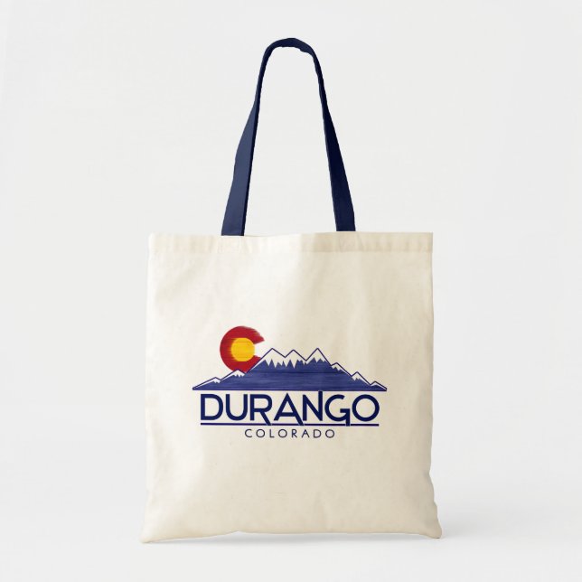 Bolsa de mão montanhas de madeira Durango Colorado (Frente)