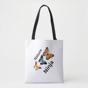 Bolsa de mão “Nature Ninja” elegante – reutilizáve