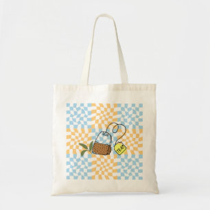 Bolsa de mão para amante de chá vintage
