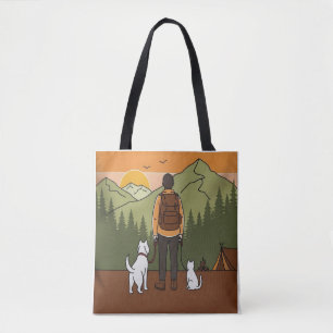 Bolsa de mão para caminhada Aventura na Montanha c