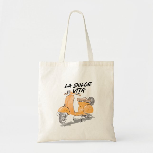 Bolsa de mão para motocicleta A DOCE VIDA (Frente)