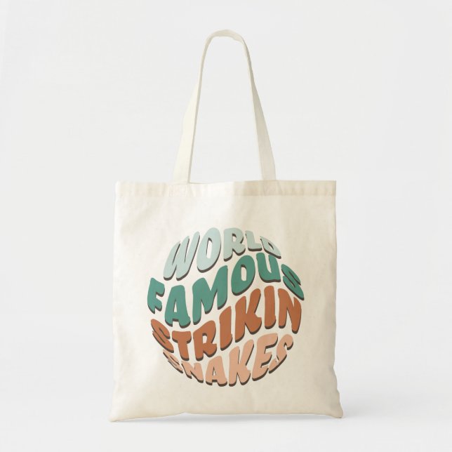 Bolsa de Mão Pastel World Famous (Frente)