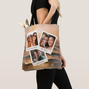 Bolsa de mão personalizada com SEIS FOTOS