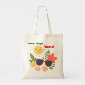 Bolsa de mão Personalizada com Vibrações de Verão