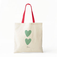 Bolsa de mão personalizada cor verde espuma do mar