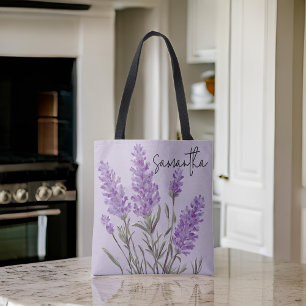 Bolsa de mão personalizada de Lavanda para Mãe, pr