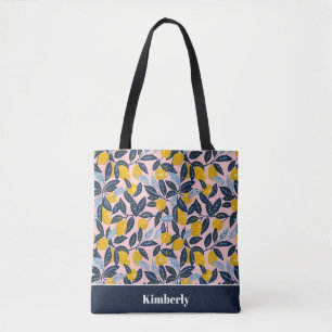Bolsa de mão personalizada de limão