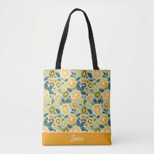Bolsa de mão personalizada de limão