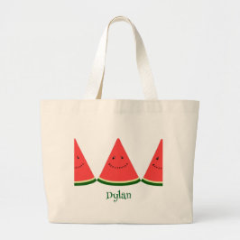 Bolsa de mão personalizada de verão com melancia f