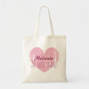 Bolsa de mão personalizada para daminha de honra j