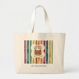 Bolsa de mão personalizada para gato | Livros esco