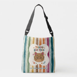 Bolsa de mão personalizada para gato | Livros esco