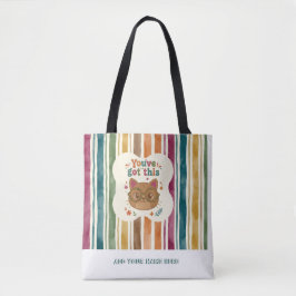 Bolsa de mão personalizada para gato | Livros esco