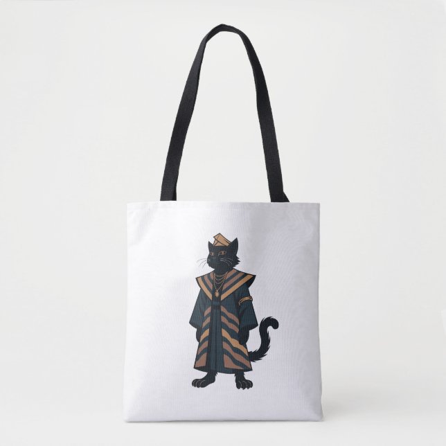 Bolsa de mão Pharaoh Black Cat (Frente)